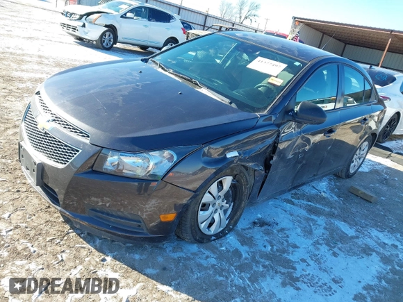 2014 Chevrolet Cruze LS with VIN 1G1PA5SG2E7382347, listed as a IAAI auction lot 41377497 with 140,765 mi miles and . Bid and sale history available at DreamBid. Image 2.