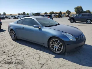 2005 Infiniti G35 z VIN JNKCV54E75M402615, wystawiony jako Copart lot #57704225 z przebiegiem 260 682 mil mil oraz Czysty tytuł • Clean title. Historia ofert i sprzedaży dostępna na DreamBid. Obrazek 4.