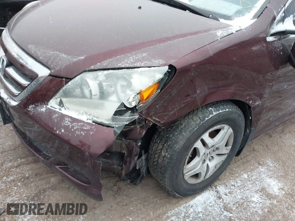 2007 Honda Odyssey EX-L with VIN 5FNRL38657B449372, listed as a IAAI auction lot 41508969 with 149,740 mi miles. Bid and sale history available at carsss.com. Image 6.