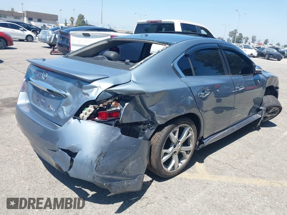 2012 Nissan Maxima SV with VIN 1N4AA5AP6CC842506, listed as a IAAI auction lot 42025214 with 147,371 mi miles and . Bid and sale history available at DreamBid. Image 4.