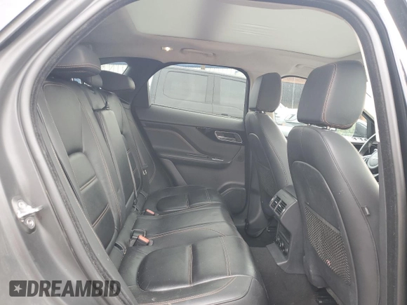 2019 Jaguar F-Pace 25t Prestige with VIN SADCK2GX3KA392592, listed as a Copart auction lot 59199455 with 170,635 mi miles and Salvage title. Bid and sale history available at DreamBid. Image 10.