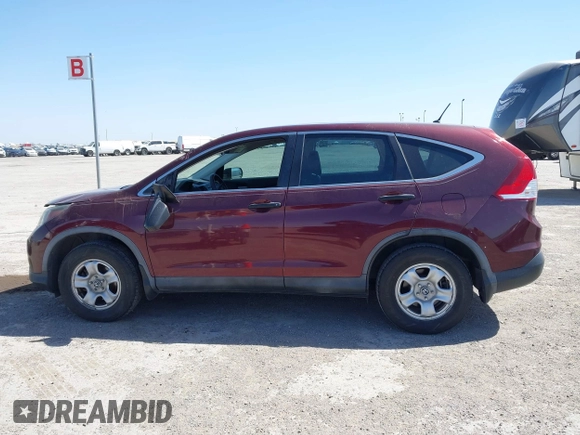 2014 Honda CR-V LX with VIN 5J6RM3H38EL038829, listed as a IAAI auction lot 41845064 with 103,099 mi miles. Bid and sale history available at carsss.com. Image 14.
