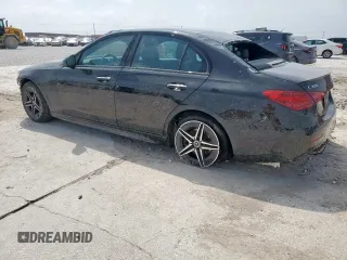 2024 Mercedes-Benz C 300 z VIN W1KAF4GB2RR218022, wystawiony jako Copart lot #51552635 z przebiegiem 7 906 mil mil oraz Szkoda całkowita • Salvage title. Historia ofert i sprzedaży dostępna na DreamBid. Obrazek 2.