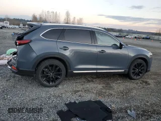 2021 Mazda CX-9 Carbon Edition с VIN JM3TCBDY1M0538672, выставлен на аукционе Copart как лот 80048854 с пробегом 53 979 миль миль и Списание • Salvage title. История ставок и продаж доступна на DreamBid. Изображение 3.