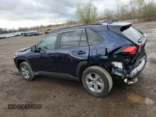 2024 Toyota RAV4 XLE with VIN 2T3P1RFV2RW476939, listed as a Copart auction lot 51806595 with 5,262 mi miles and Salvage Title. Bid and sale history available at DreamBid. Image 2.