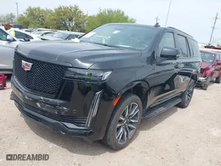 2023 Cadillac Escalade 4WD Sport with VIN 1GYS4EKL7PR514459, listed as a IAAI auction lot 41890629 with 48,071 mi miles. Bid and sale history available at carsss.com. Image 2.