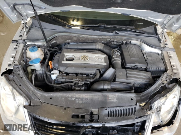 2009 Volkswagen Eos Komfort with VIN WVWBA71F69V010324, listed as a Copart auction lot 48572505 with 103,045 mi miles and Clean Title. Bid and sale history available at DreamBid. Image 11.