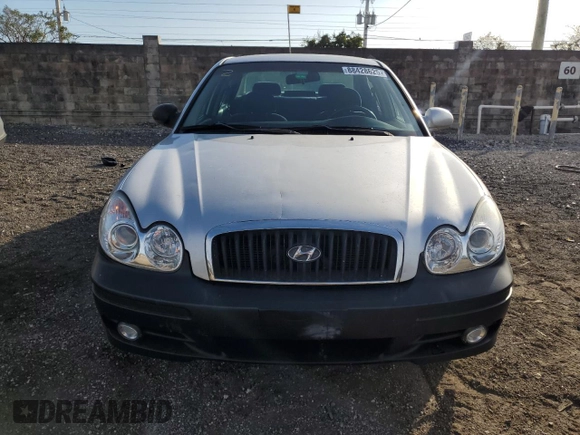 2005 Hyundai Sonata GL with VIN KMHWF25S45A155078, listed as a Copart auction lot 46993005 with 179,056 mi miles and Non Repairable. Bid and sale history available at carsss.com. Image 5.