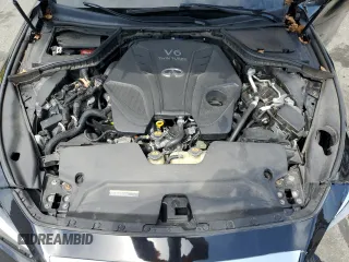 2019 Infiniti Q50 Luxe с VIN JN1EV7AR5KM551925, выставлен на аукционе Copart как лот 54117415 с пробегом 80 177 миль миль и Списание • Salvage title. История ставок и продаж доступна на DreamBid. Изображение 11.
