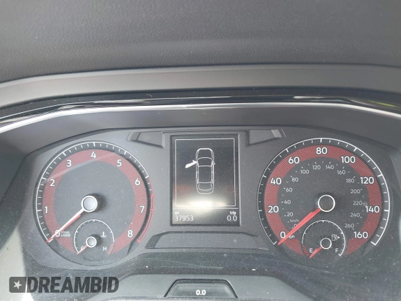 2019 Volkswagen Jetta S with VIN 3VWC57BU0KM153661, listed as a IAAI auction lot 42064545 with 37,953 mi miles and . Bid and sale history available at DreamBid. Image 7.