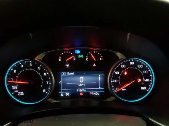 2024 Chevrolet Equinox LT with VIN 3GNAXTEG5RL190313, listed as a Copart auction lot 71371224 with 11,647 mi miles and Non Repairable. Bid and sale history available at carsss.com. Image 9.