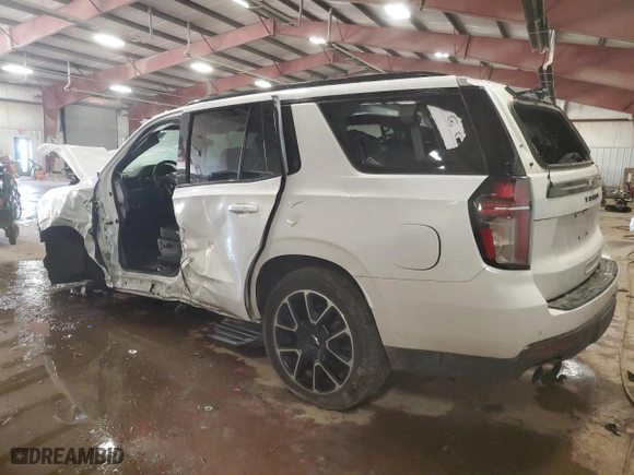 2022 Chevrolet Tahoe RST with VIN 1GNSKRKL3NR174170, listed as a Copart auction lot 84464384 with 0 mi miles and Non Repairable. Bid and sale history available at carsss.com. Image 2.