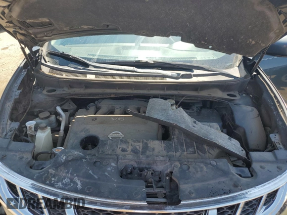 2012 Nissan Murano SL with VIN JN8AZ1MW5CW217452, listed as a Copart auction lot 70659414 with 158,461 mi miles and Salvage Title. Bid and sale history available at carsss.com. Image 12.