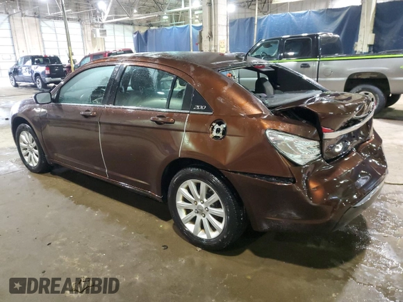 2012 Chrysler 200 Touring with VIN 1C3CCBBB6CN180790, listed as a Copart auction lot 84250144 with 166,041 mi miles and Clean Title. Bid and sale history available at carsss.com. Image 2.