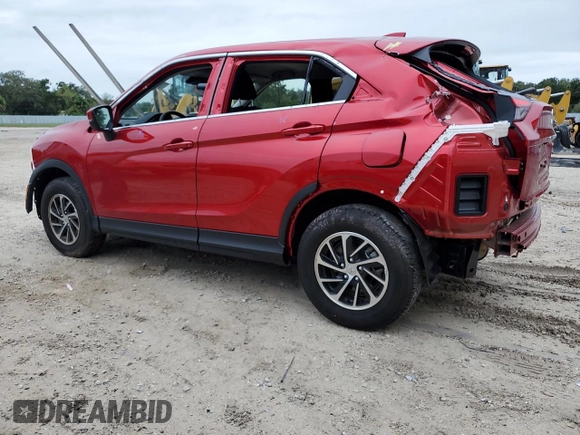 2024 Mitsubishi Eclipse Cross ES with VIN JA4ATUAAXRZ047520, listed as a Copart auction lot 73938724 with 7,563 mi miles and Salvage title. Bid and sale history available at DreamBid. Image 2.