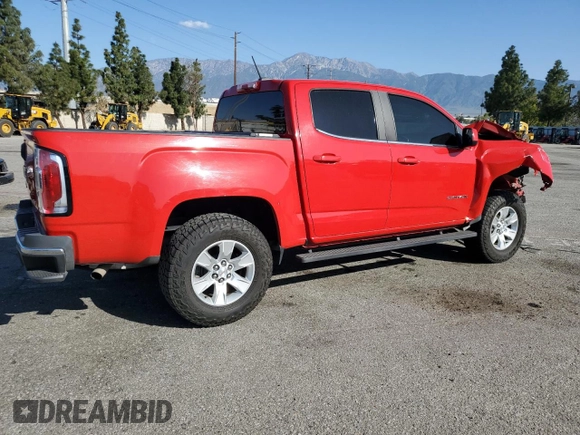 2018 GMC Canyon 2WD SLE with VIN 1GTG5CEN2J1170782, listed as a Copart auction lot 51964655 with 91,443 mi miles and Salvage Title. Bid and sale history available at carsss.com. Image 3.