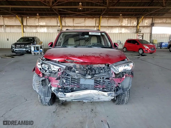 2021 Toyota 4Runner SR5 with VIN JTEEU5JR9M5240690, listed as a Copart auction lot 84254424 with 63,638 mi miles and Salvage Title. Bid and sale history available at carsss.com. Image 12.