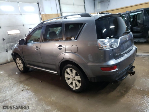 2012 Mitsubishi Outlander SE with VIN JA4AS3AW2CU019806, listed as a Copart auction lot 85962104 with 129,766 mi miles and Clean Title. Bid and sale history available at carsss.com. Image 2.