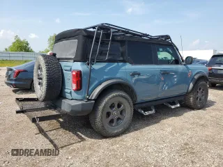 2021 Ford Bronco with VIN 1FMDE5BH2MLA83983, listed as a Copart auction lot 54361535 with 68,909 mi miles and Salvage Title. Bid and sale history available at DreamBid. Image 3.