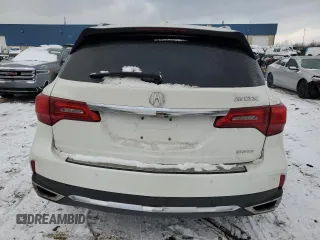 2017 Acura MDX w/Advance Pkg with VIN 5FRYD4H86HB032729, listed as a Copart auction lot 42246815 with 100,842 mi miles and Clean Title. Bid and sale history available at carsss.com. Image 6.