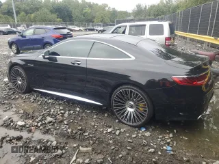 2018 Mercedes-Benz S 63 AMG with VIN WDDXJ8JB6JA032463, listed as a Copart auction lot 72035634 with Not Provided miles and Salvage Title. Bid and sale history available at DreamBid. Image 2.