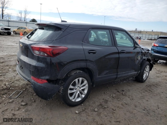 2023 Chevrolet TrailBlazer LS with VIN KL79MNSL6PB181830, listed as a Copart auction lot 46163435 with 63,591 mi miles and Non Repairable. Bid and sale history available at carsss.com. Image 3.