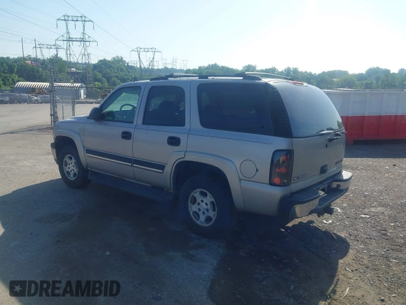 2005 Chevrolet Tahoe LT with VIN 1GNEK13T05R150003, listed as a IAAI auction lot 42581039 with 110,336 mi miles and . Bid and sale history available at DreamBid. Image 3.