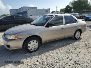 2001 Toyota Corolla CE with VIN 1NXBR12E41Z445442, listed as a Copart auction lot 60714815 with Not provided miles and Salvage title. Bid and sale history available at DreamBid. Image 1.