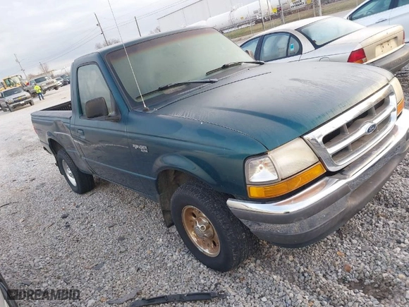 1998 Ford Ranger XL with VIN 1FTYR10C6WUC44567, listed as a IAAI auction lot 41809574 with 58,698 mi miles. Bid and sale history available at carsss.com. Image 1.