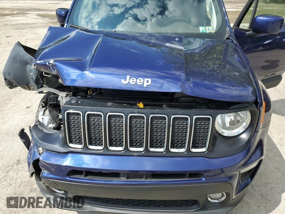 2020 Jeep Renegade Latitude с VIN ZACNJABB7LPL67335, выставлен на аукционе Copart как лот 58565715 с пробегом 70 038 миль миль и Списание • Salvage title. История ставок и продаж доступна на DreamBid. Изображение 12.