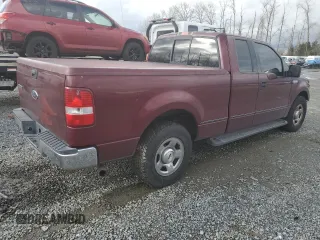 2004 Ford F-150 STX with VIN 1FTRX12W84NB12080, listed as a Copart auction lot 46332465 with 221,185 mi miles and Clean Title. Bid and sale history available at carsss.com. Image 3.