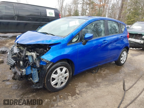 2016 Nissan Note SV with VIN 3N1CE2CP7GL379484, listed as a IAAI auction lot 41649681 with 111,332 mi miles and . Bid and sale history available at DreamBid. Image 2.