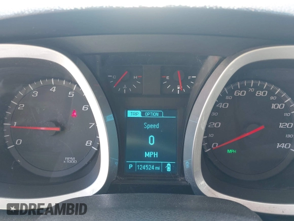 2014 Chevrolet Equinox LTZ with VIN 2GNFLHEK0E6212946, listed as a IAAI auction lot 42142040 with 124,524 mi miles. Bid and sale history available at carsss.com. Image 7.