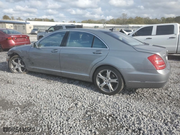 2013 Mercedes-Benz S-Class S 550 with VIN WDDNG7DB1DA500440, listed as a Copart auction lot 79169314 with 109,532 mi miles and Salvage Title. Bid and sale history available at carsss.com. Image 2.