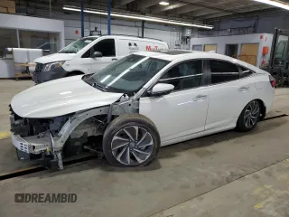 2019 Honda Insight Touring with VIN 19XZE4F90KE001780, listed as a Copart auction lot 49476745 with 90,301 mi miles and Salvage Title. Bid and sale history available at carsss.com. Image 1.