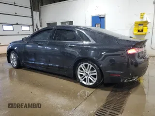 2014 Lincoln MKZ with VIN 3LN6L2GK6ER825015, listed as a Copart auction lot 53108575 with 0 mi miles and Salvage Title. Bid and sale history available at carsss.com. Image 2.