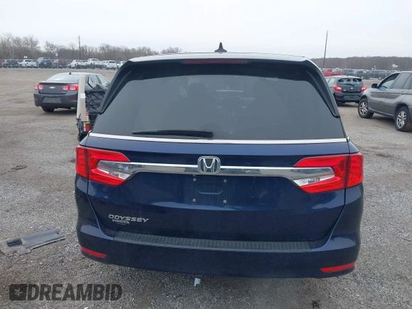 2020 Honda Odyssey EX-L with VIN 5FNRL6H70LB055122, listed as a IAAI auction lot 41620219 with 129,582 mi miles. Bid and sale history available at carsss.com. Image 16.