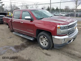 2017 Chevrolet Silverado 1500 LTZ with VIN 3GCUKSEC1HG180476, listed as a IAAI auction lot 41691174 with 93,142 mi miles. Bid and sale history available at carsss.com. Image 1.