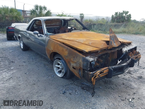 1982 Chevrolet El Camino with VIN 1GCCW80H9CR181020, listed as a IAAI auction lot 41213196 with 1 mi miles. Bid and sale history available at carsss.com. Image 1.