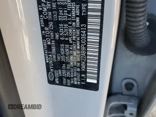 2023 Hyundai Kona SE with VIN KM8K22AB9PU036413, listed as a Copart auction lot 48015535 with 38,931 mi miles and Salvage Title. Bid and sale history available at DreamBid. Image 12.
