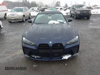 2022 BMW M4 Competition with VIN WBS33AZ06NCJ97560, listed as a IAAI auction lot 41491949 with 9,900 mi miles. Bid and sale history available at carsss.com. Image 12.