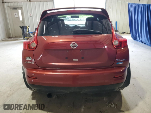 2014 Nissan Juke S with VIN JN8AF5MV2ET357874, listed as a Copart auction lot 55438375 with 164,326 mi miles and Clean Title. Bid and sale history available at carsss.com. Image 6.