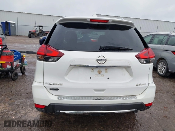 2017 Nissan Rogue SV with VIN 5N1AT2MV5HC845803, listed as a IAAI auction lot 42343264 with 122,007 mi miles and . Bid and sale history available at DreamBid. Image 16.