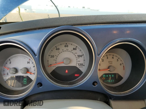 2006 Chrysler PT Cruiser Touring with VIN 3A4FY58B96T204131, listed as a Copart auction lot 76035584 with 114,637 mi miles and Salvage Title. Bid and sale history available at DreamBid. Image 9.
