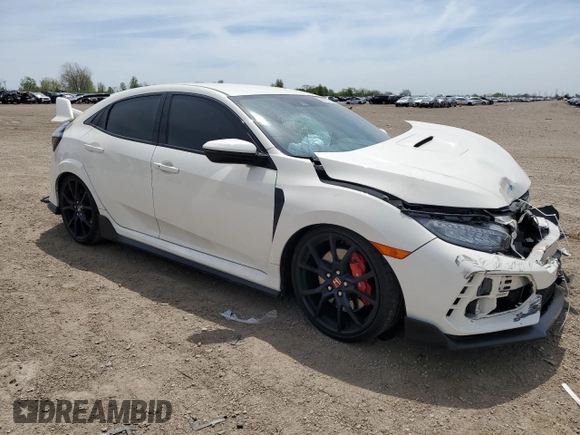 2021 Honda Civic Type R Touring z VIN SHHFK8G79MU200788, wystawiony jako Copart lot #55893725 z przebiegiem 34 135 mil mil oraz Szkoda całkowita • Salvage title. Historia ofert i sprzedaży dostępna na DreamBid. Obrazek 4.