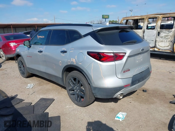2020 Chevrolet Blazer LT with VIN 3GNKBCRS7LS706668, listed as a IAAI auction lot 41624983 with 103,917 mi miles and . Bid and sale history available at DreamBid. Image 3.