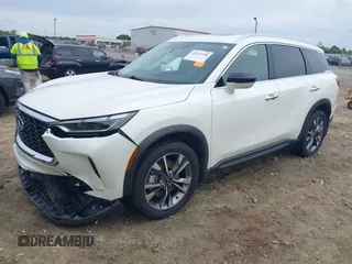 2023 Infiniti QX60 Luxe with VIN 5N1DL1FS7PC348051, listed as a IAAI auction lot 42212530 with 55,207 mi miles and . Bid and sale history available at DreamBid. Image 21.