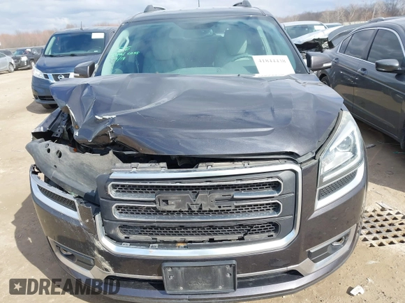 2015 GMC Acadia SLT with VIN 1GKKVRKDXFJ385556, listed as a IAAI auction lot 41844438 with 92,691 mi miles. Bid and sale history available at carsss.com. Image 12.