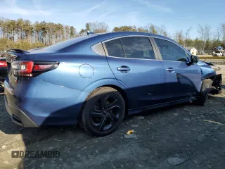 2022 Subaru Legacy Sport with VIN 4S3BWAH63N3011022, listed as a Copart auction lot 86385384 with 24,429 mi miles and Salvage Title. Bid and sale history available at carsss.com. Image 3.