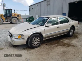 2001 Lincoln Continental with VIN 1LNHM97V01Y649261, listed as a Copart auction lot 44756395 with 141,648 mi miles and Salvage Title. Bid and sale history available at carsss.com. Image 1.